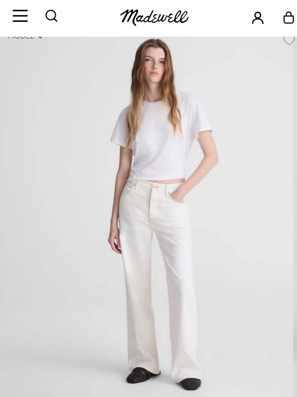 Madewell Low-Slung Baggy Jeans